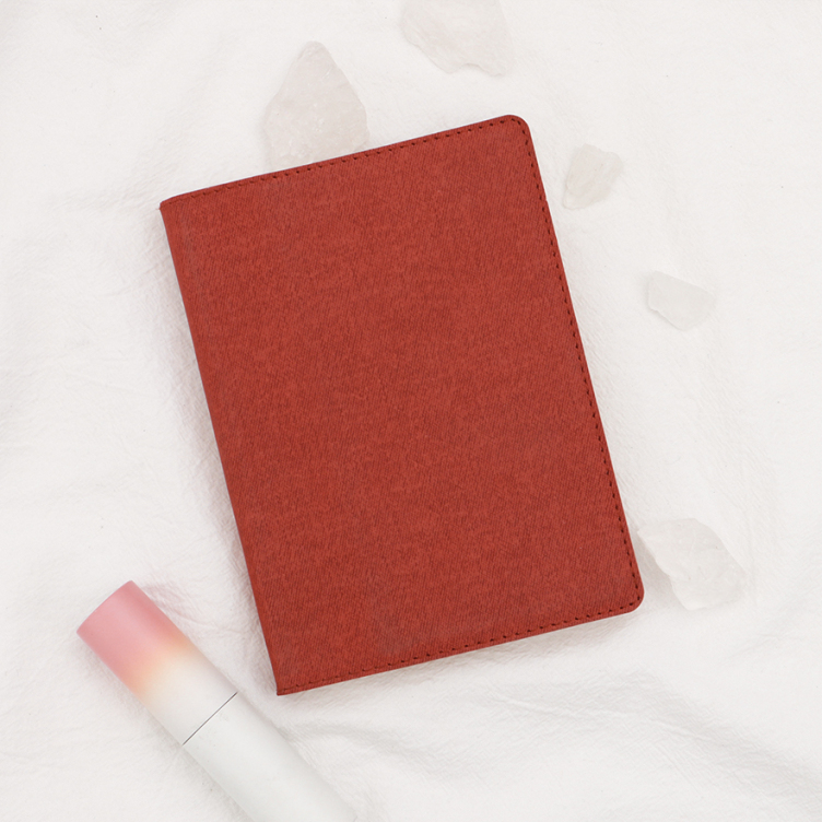 A6 PU Cover Case Bound Notebook
