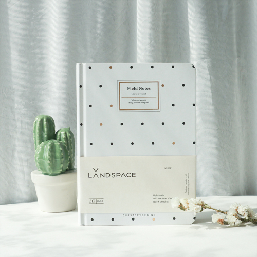 Hard cover case bound notebook