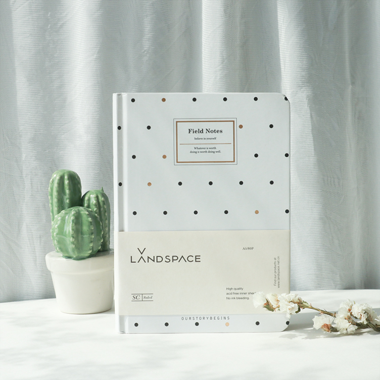 Hard cover case bound notebook