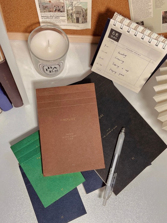 Special cover with printing Notepad glue binding