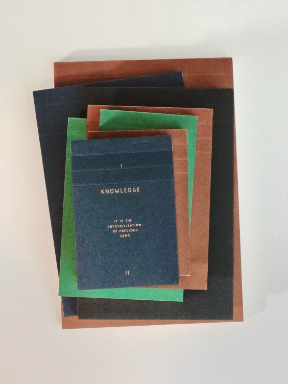 Special cover with printing Notepad glue binding