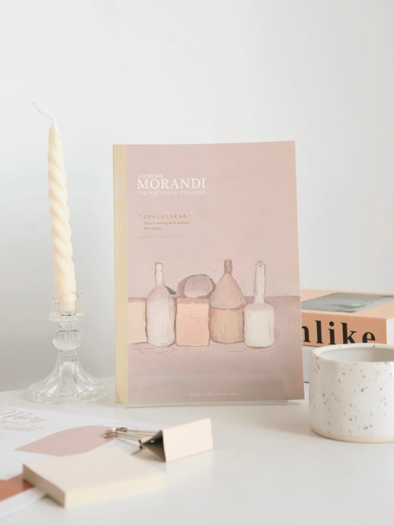Special paper soft cover with printing glue binding notebook