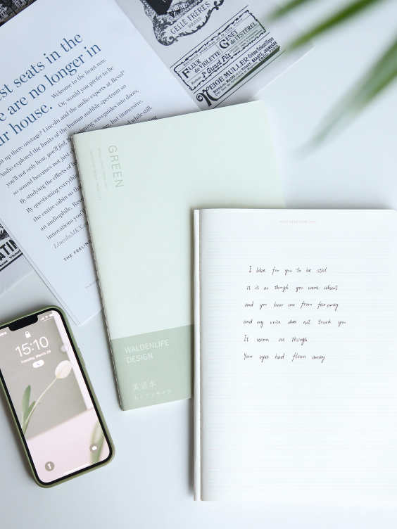 Soft Cover English Practising Notebook