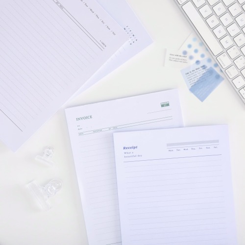 A5 notepad glue binding