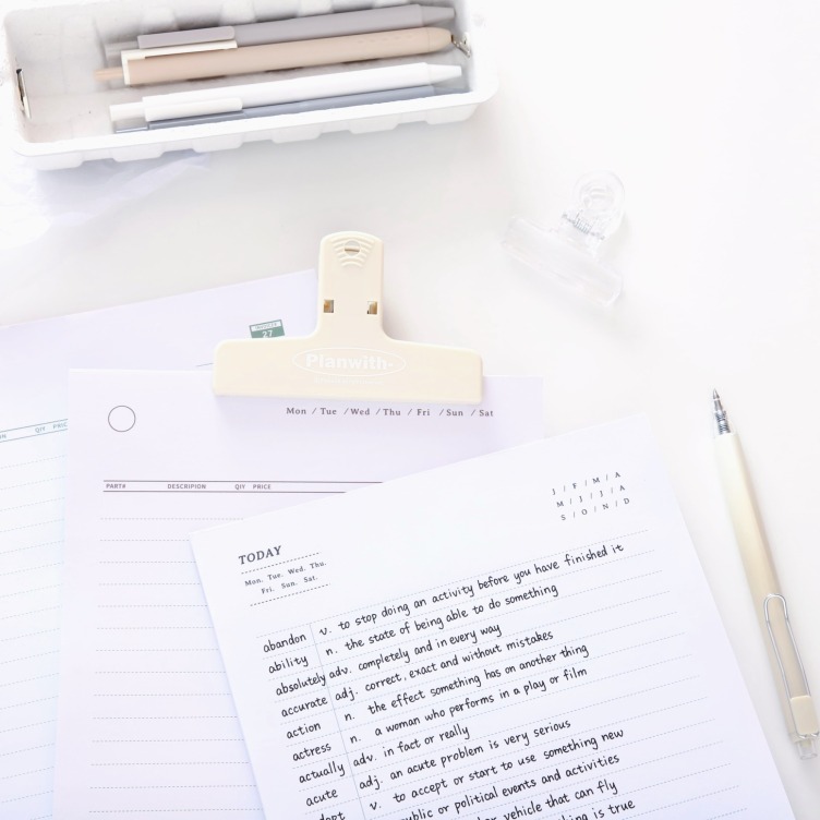 A5 notepad glue binding