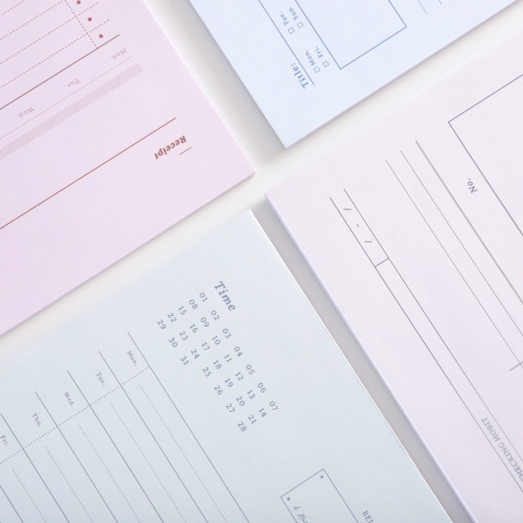 A5 notepad planner