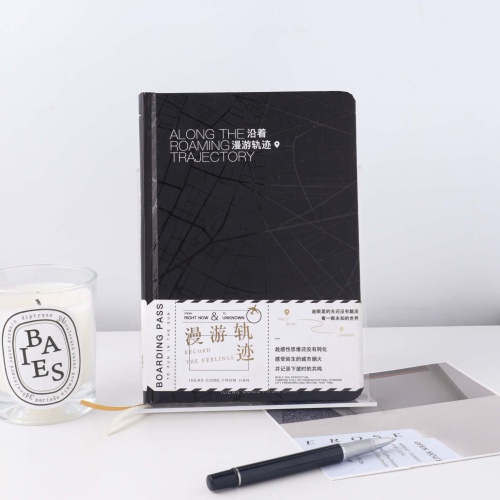 Artpaper hardcover with uv printing diary