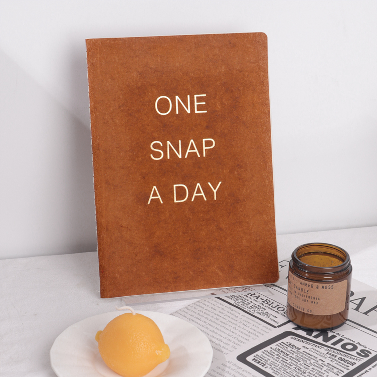 Vintage PU soft cover notebook