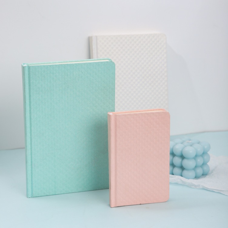 Special paper cover with embossed notebooks