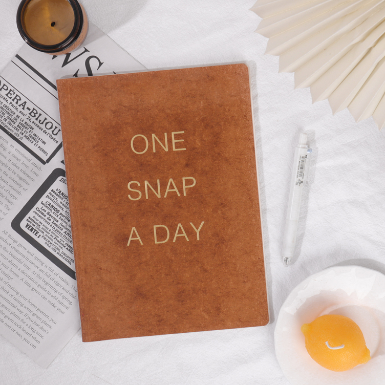 Vintage PU soft cover notebook