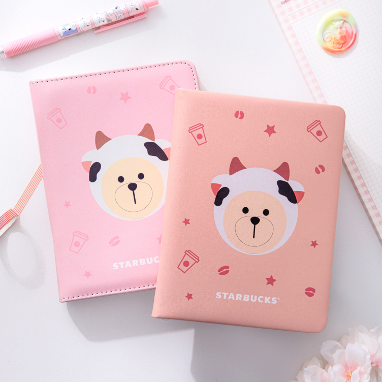 PU Hard Cover with printing notebook