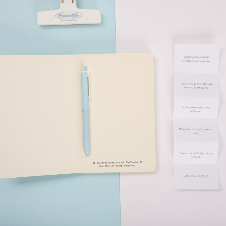 Fabric Spine Notebook