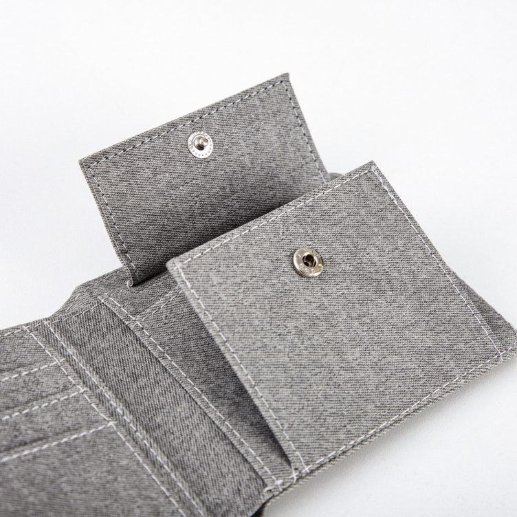 PU Leather Wallet with button