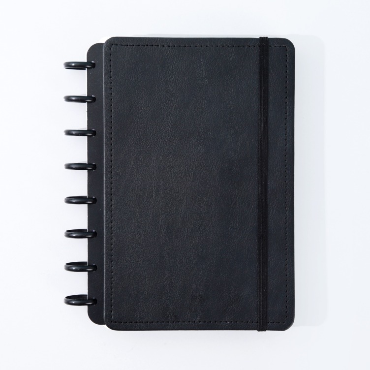 Disc Binding PU cover notebook