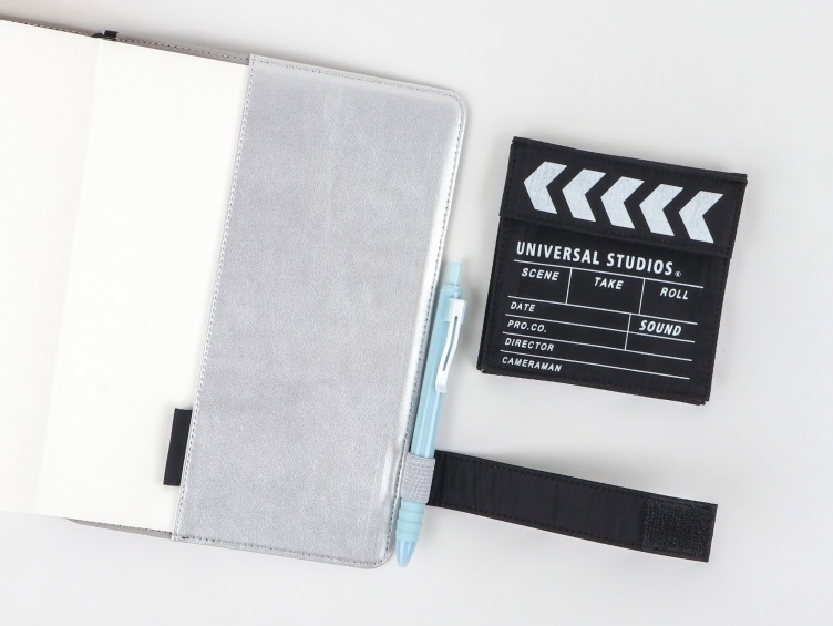Notebook with PU&Fabric Sleeve-with pockets