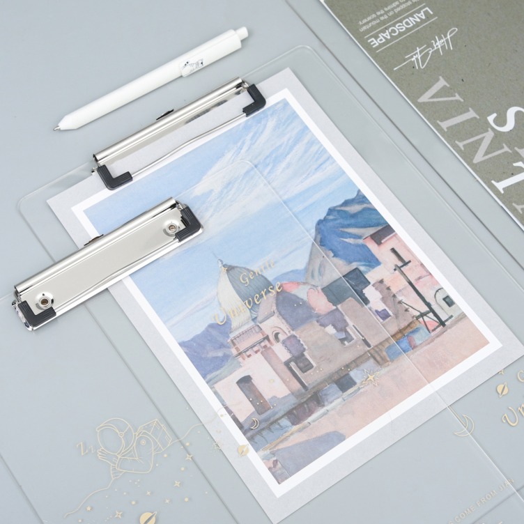 Acrylic Clipboard with Foil