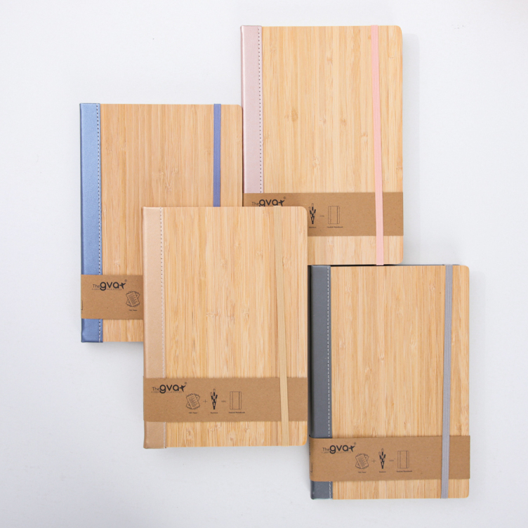 Eco-friendly Bamboo Cover notebook
