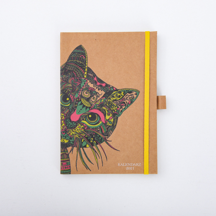 A5 Eco-friendly Kraft paper soft cover notebook