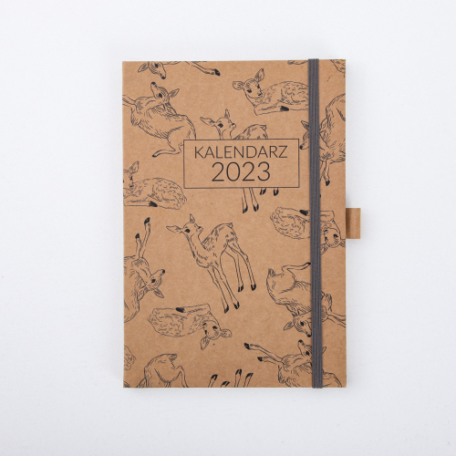 A5 Eco-friendly Kraft paper soft cover notebook