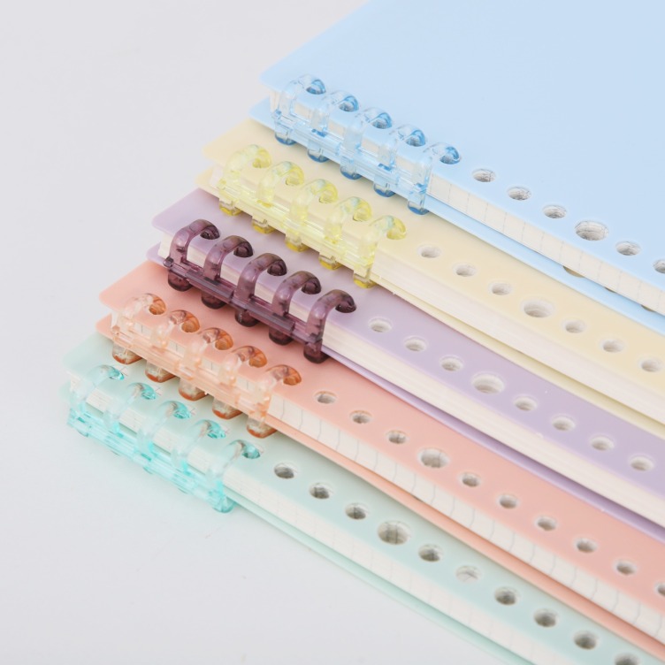 PP Cover Spiral Loose leaf binding Notebook