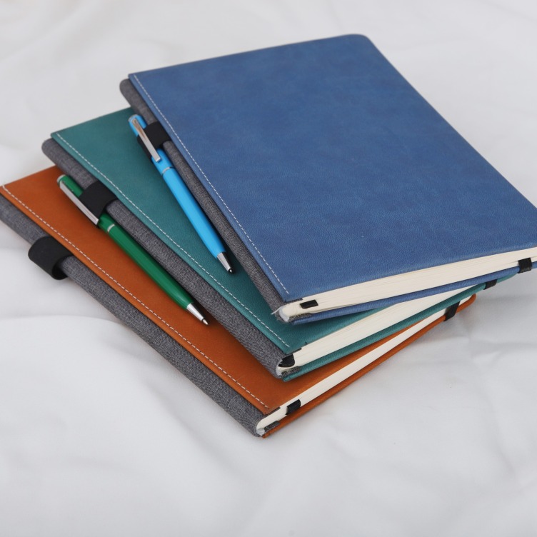 A5 PU Cover Notebook With Pen