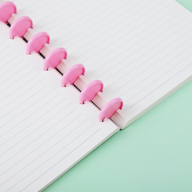 Disc Bound Paper Cover notebook