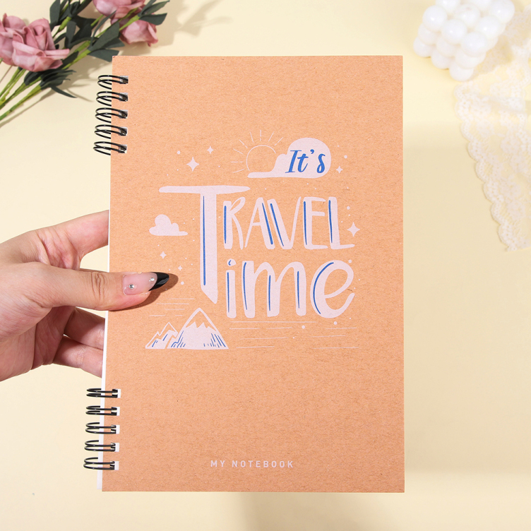 Kraft softcover notebook