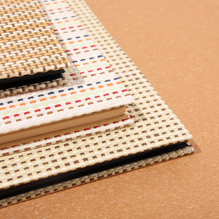 Weaved paper hardcover album