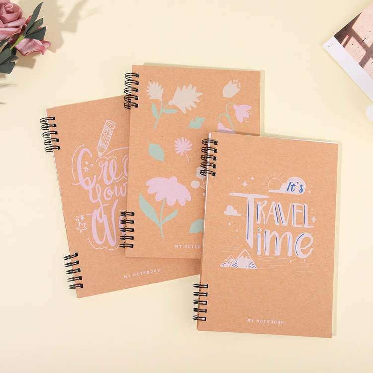 Kraft softcover notebook