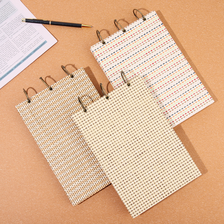 Weaved paper hardcover album
