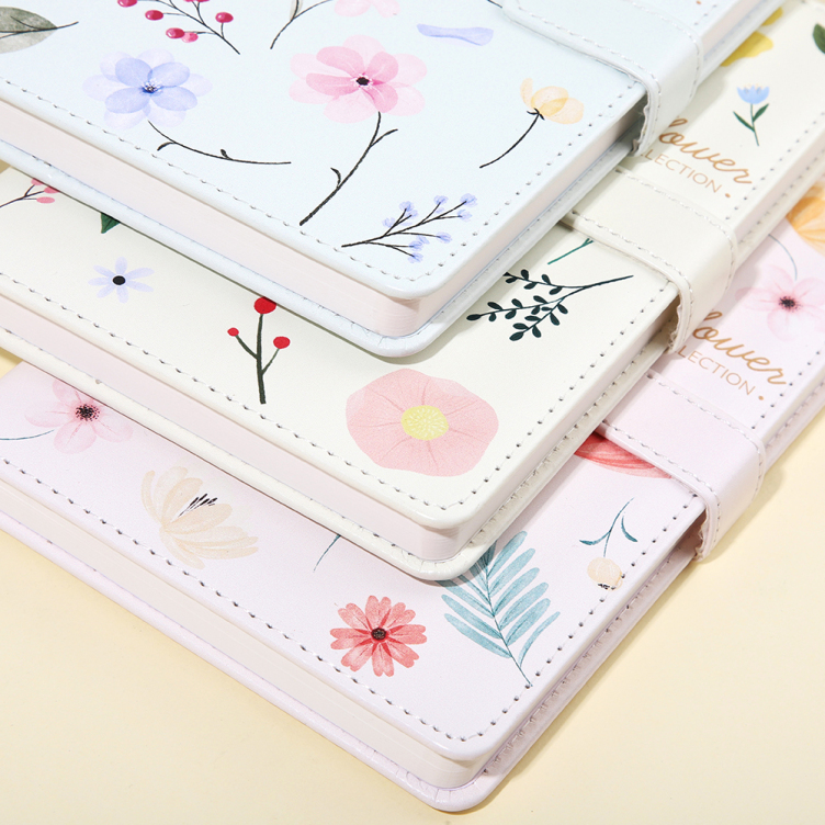 Printed PU Leather Hardcover Notebook
