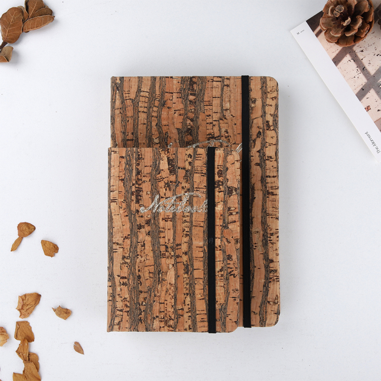 Cork Hardcover notebook
