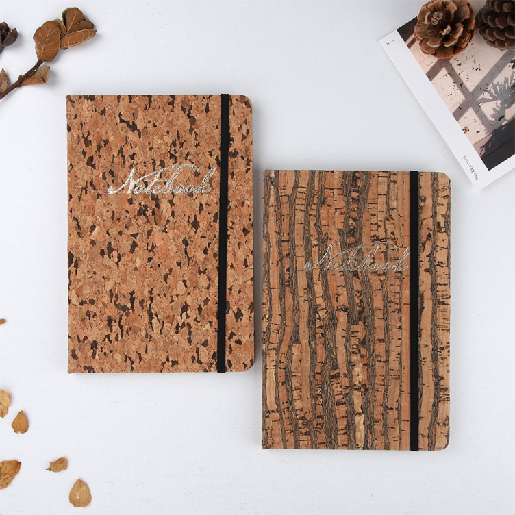 Cork Hardcover notebook