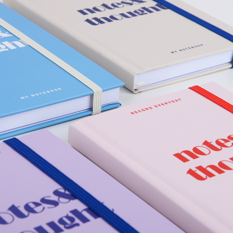 A5/A6 Padded Hardcover Notebook