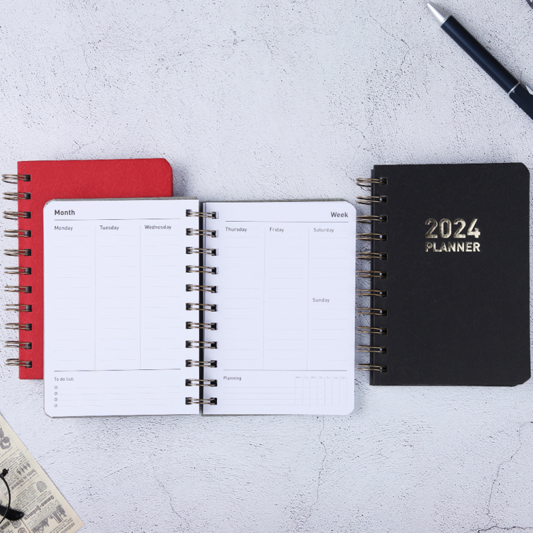 A5 Special Paper Hardcover Wire-o Planner