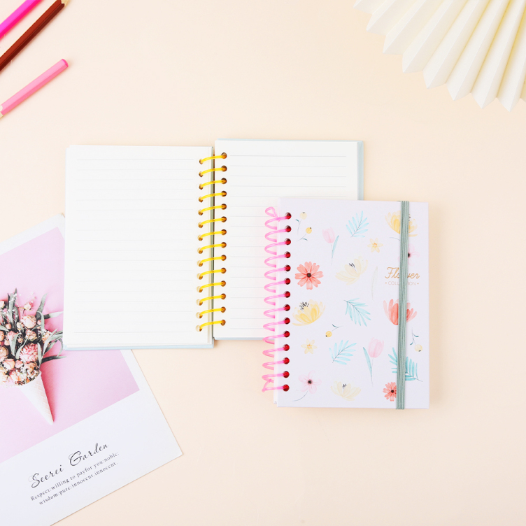 Hard Cover Single spiral Notebook