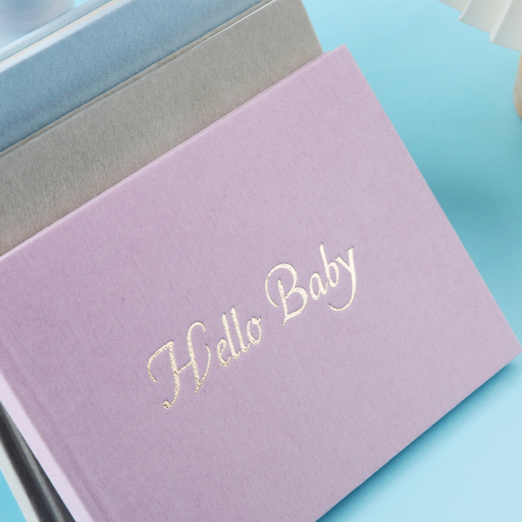 A5 Fabric Hardcover Baby Album