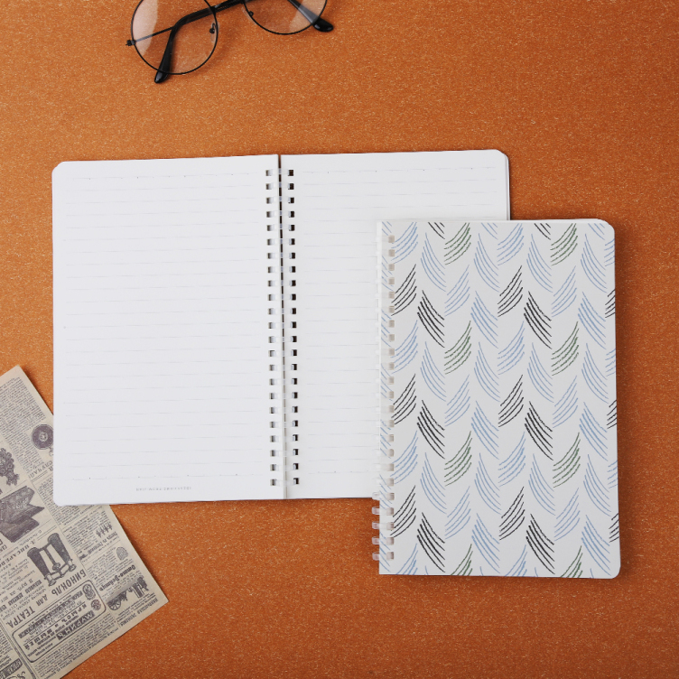 Soft spiral PP cover notebook