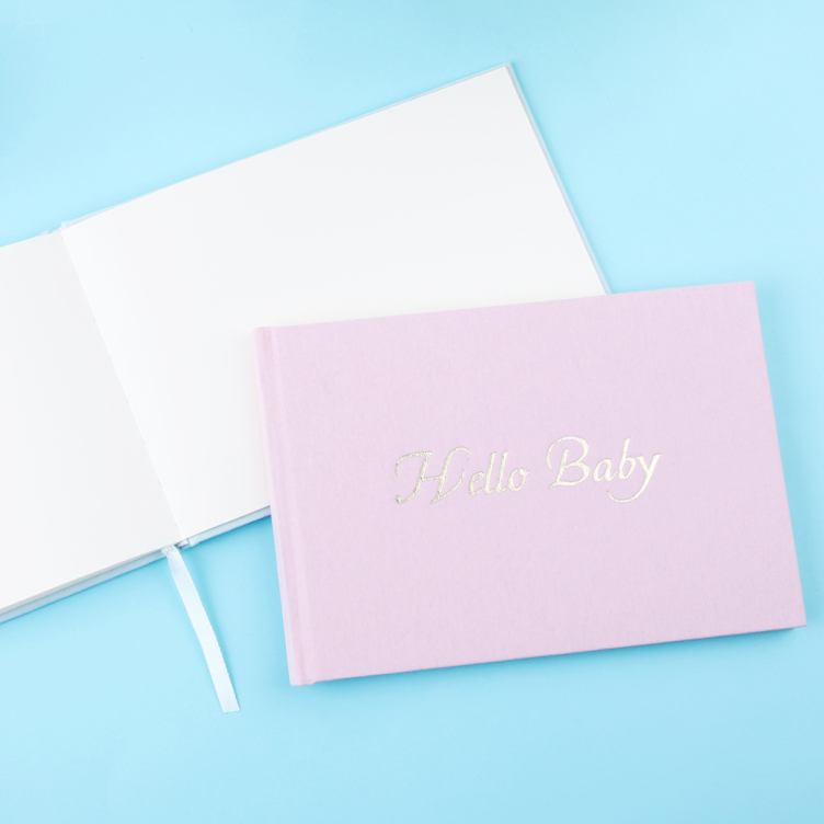 A5 Fabric Hardcover Baby Album