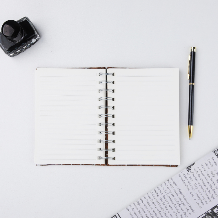 Cork Hardcover notebook