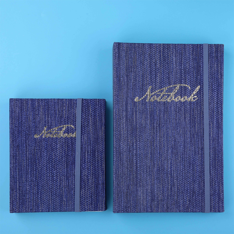 Weaved paper hardcover album