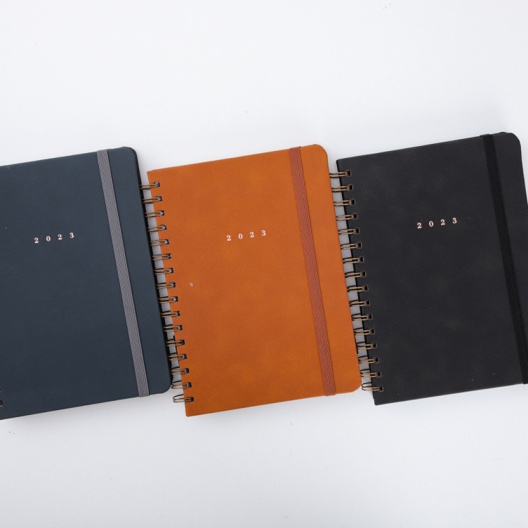 Customized A5 PU Hard Cover Notebook