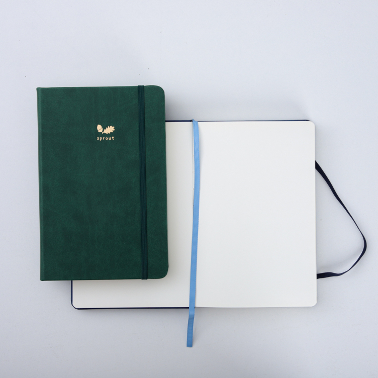 Customized PuU leather Hard Cover Planner