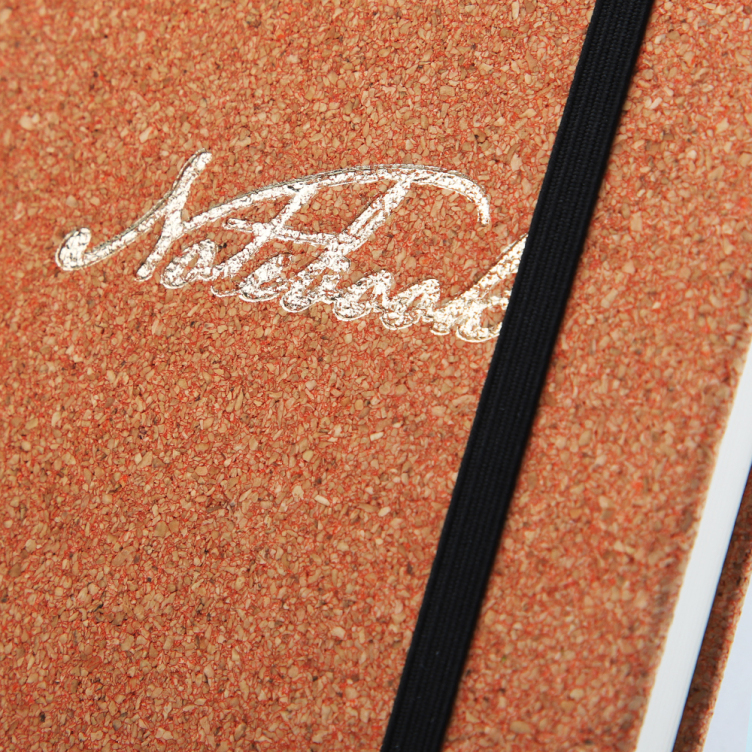 Cork Hardcover notebook