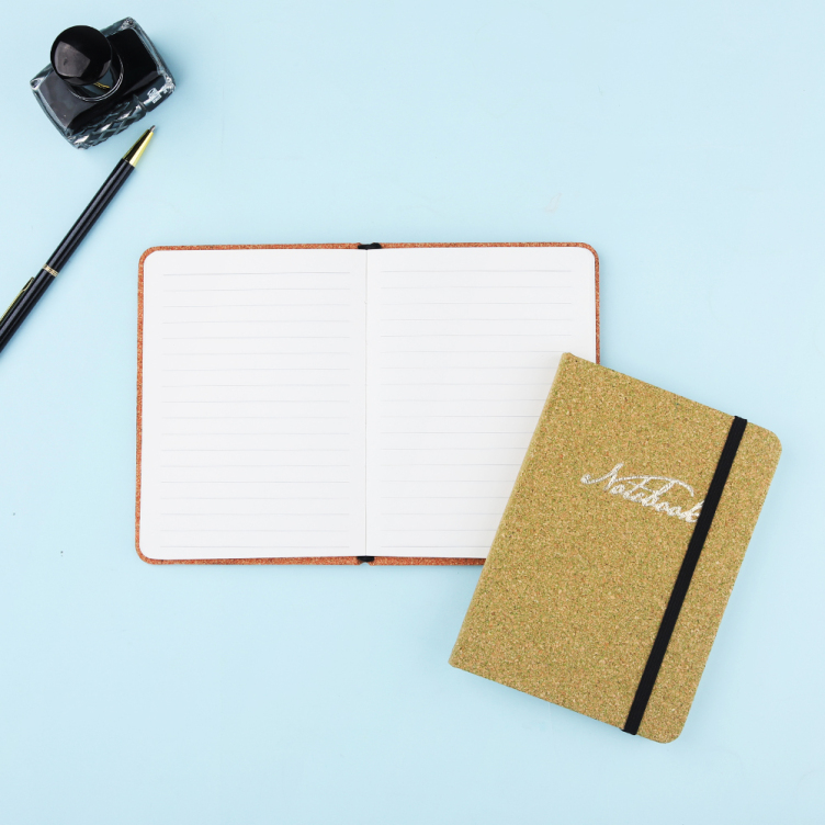 Cork Hardcover notebook
