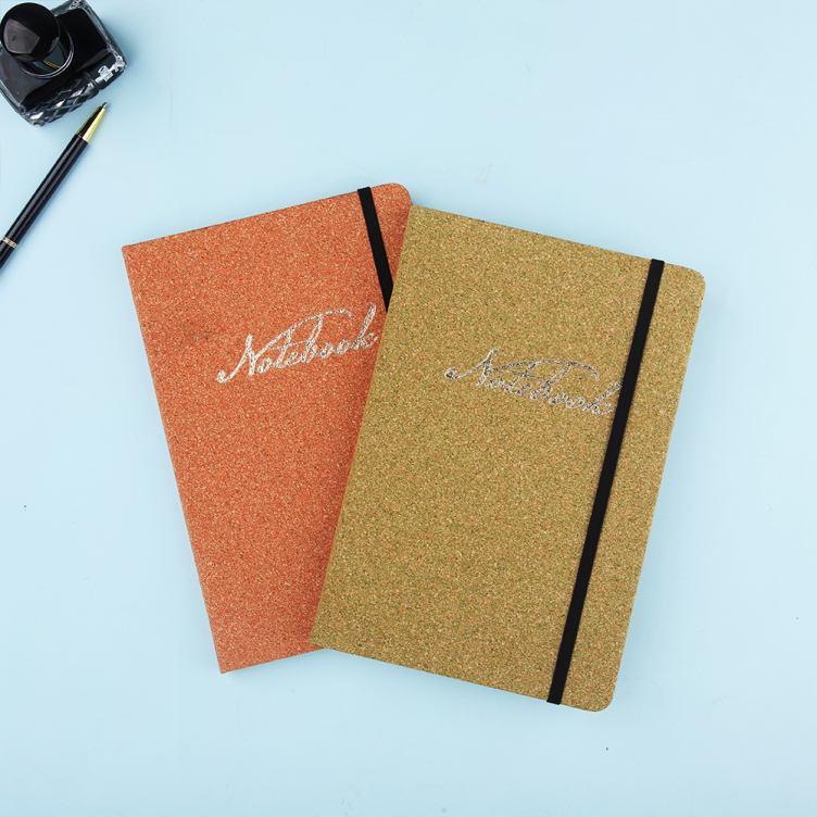 Cork Hardcover notebook