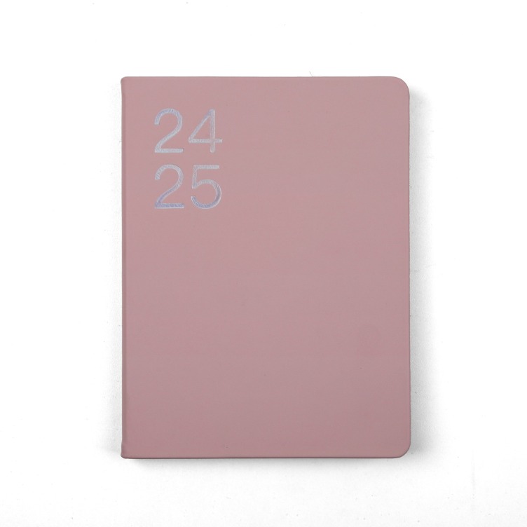Recycled PU Leather Hardcover case bound weekly planner
