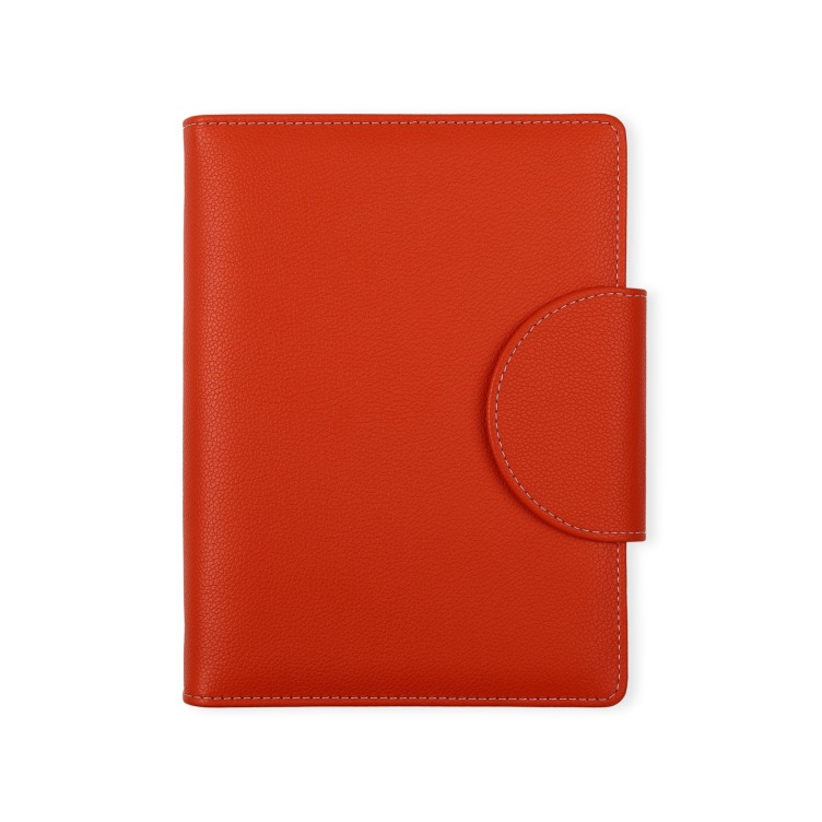 Recycled PU Leather Loose leaf binding notebook
