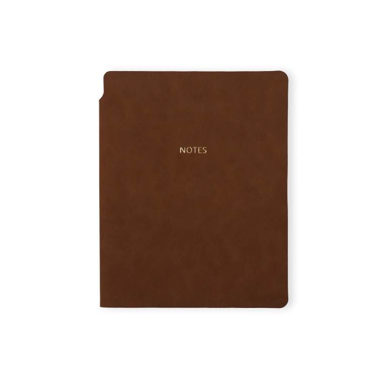 Recycled PU leather soft cover undated planner