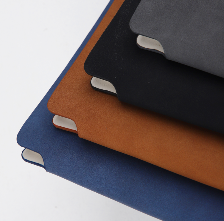 Recycled PU leather soft cover undated planner